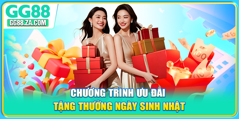 Chương trình ưu đãi tặng thưởng ngày sinh nhật